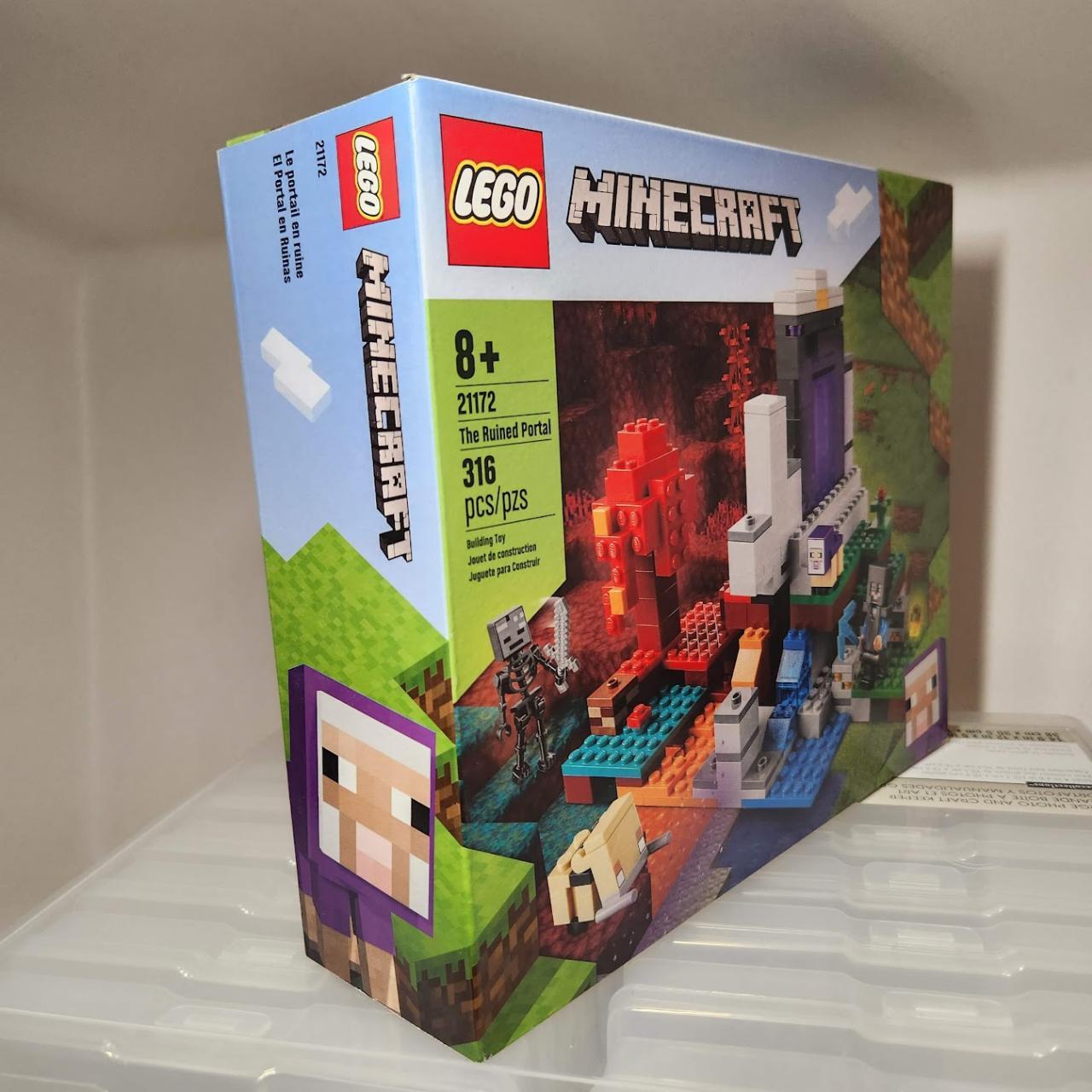 NEW Lego Minecraft Ruined Portal 21172 Building set - Depop