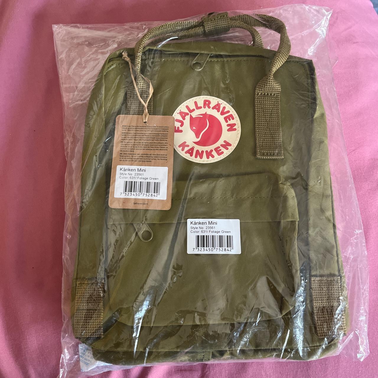 Fjallraven clearance mini green