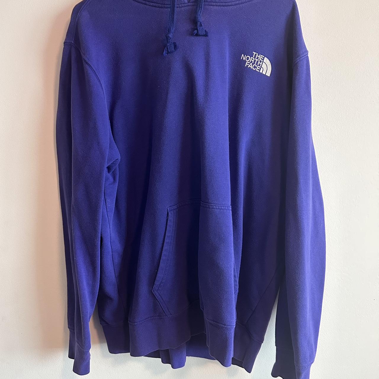 Royal blue north face cheap hoodie