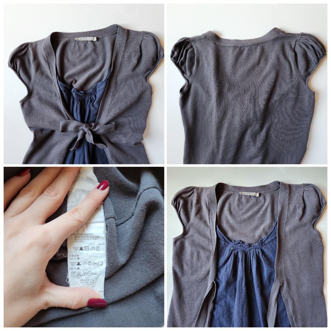 KOOKAÏ Women's Navy and Grey Blouse (4)
