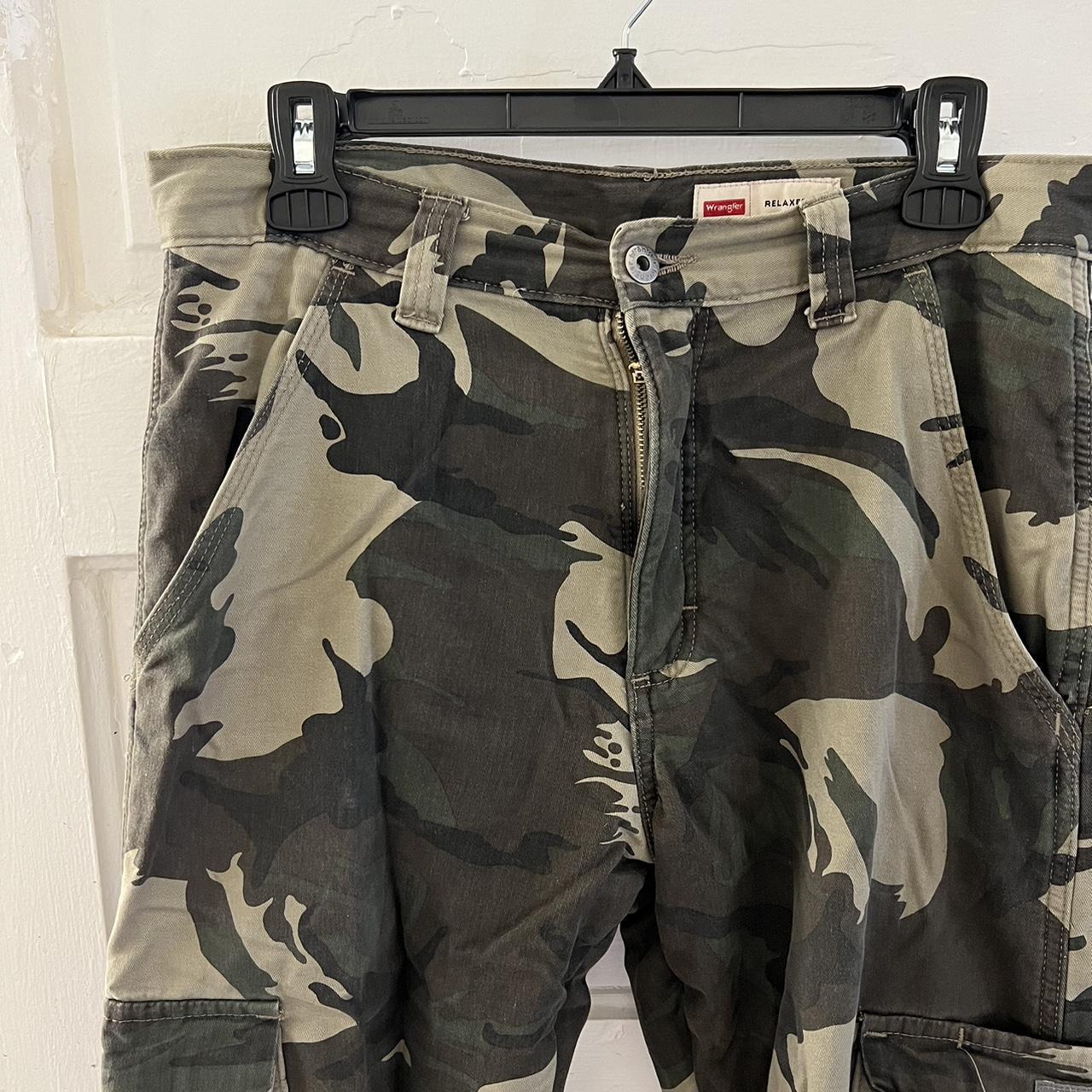 Wrangler fleece lined camo on sale pants