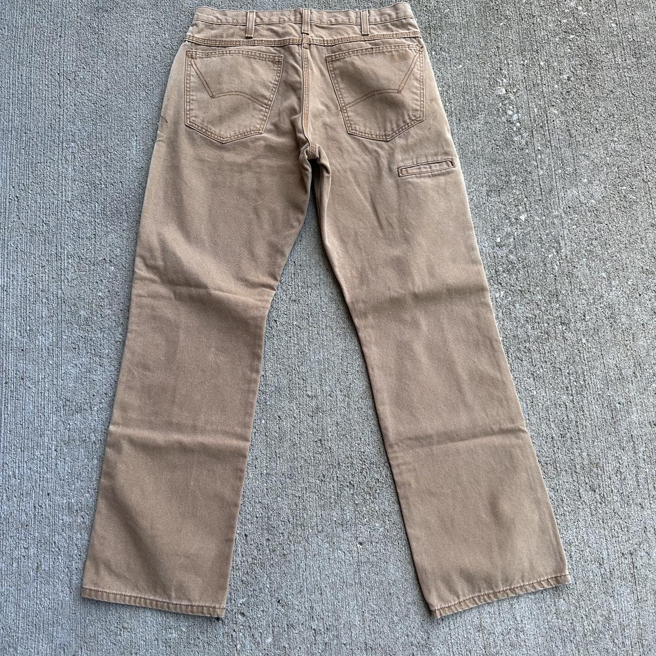 Dickies Vintage Double Knee Work Canvas Pants Men's... - Depop