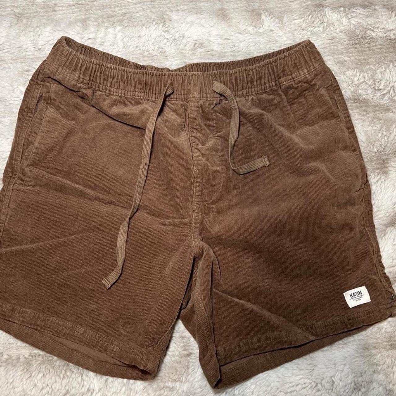 MEN’S BROWN CORDUROY SHORTS (NEVER WORN!!) Depop
