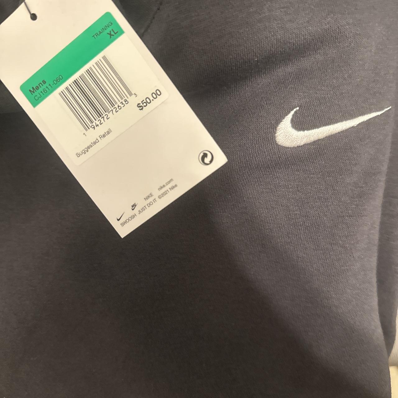 jd nike hoodie grey