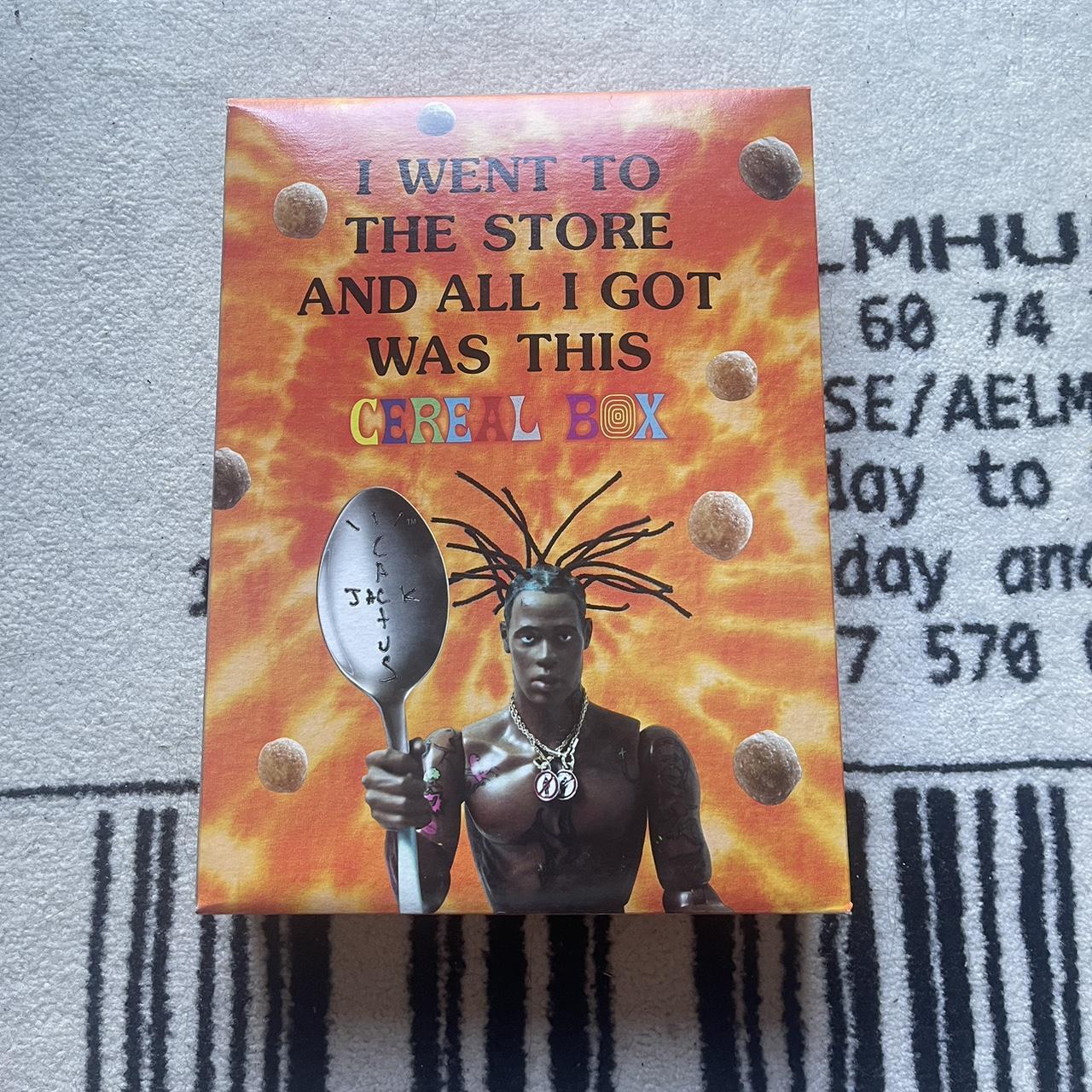 travis scott cereal box price stockx