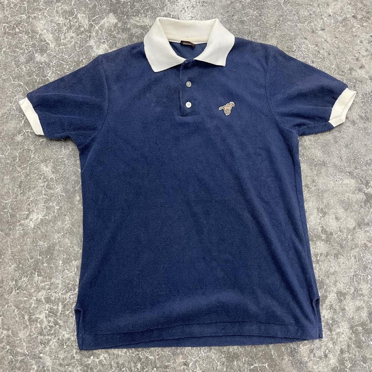 Vintage 70’s Wrangler Polo Adult Size Médium •18.5... - Depop