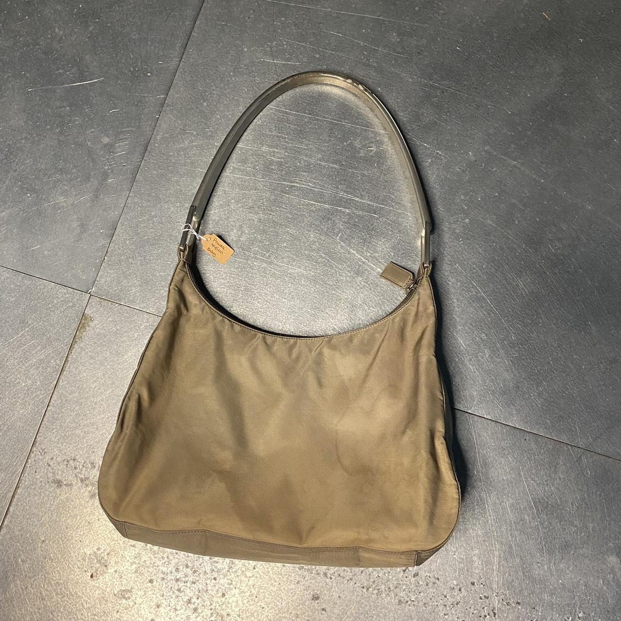 Tan best sale prada bag