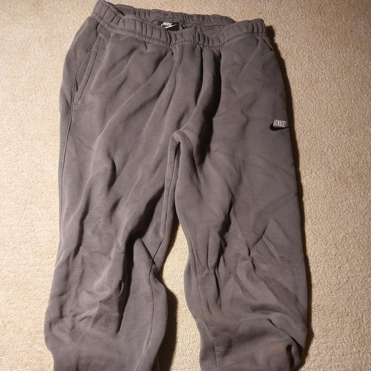 baggy grey nike joggers