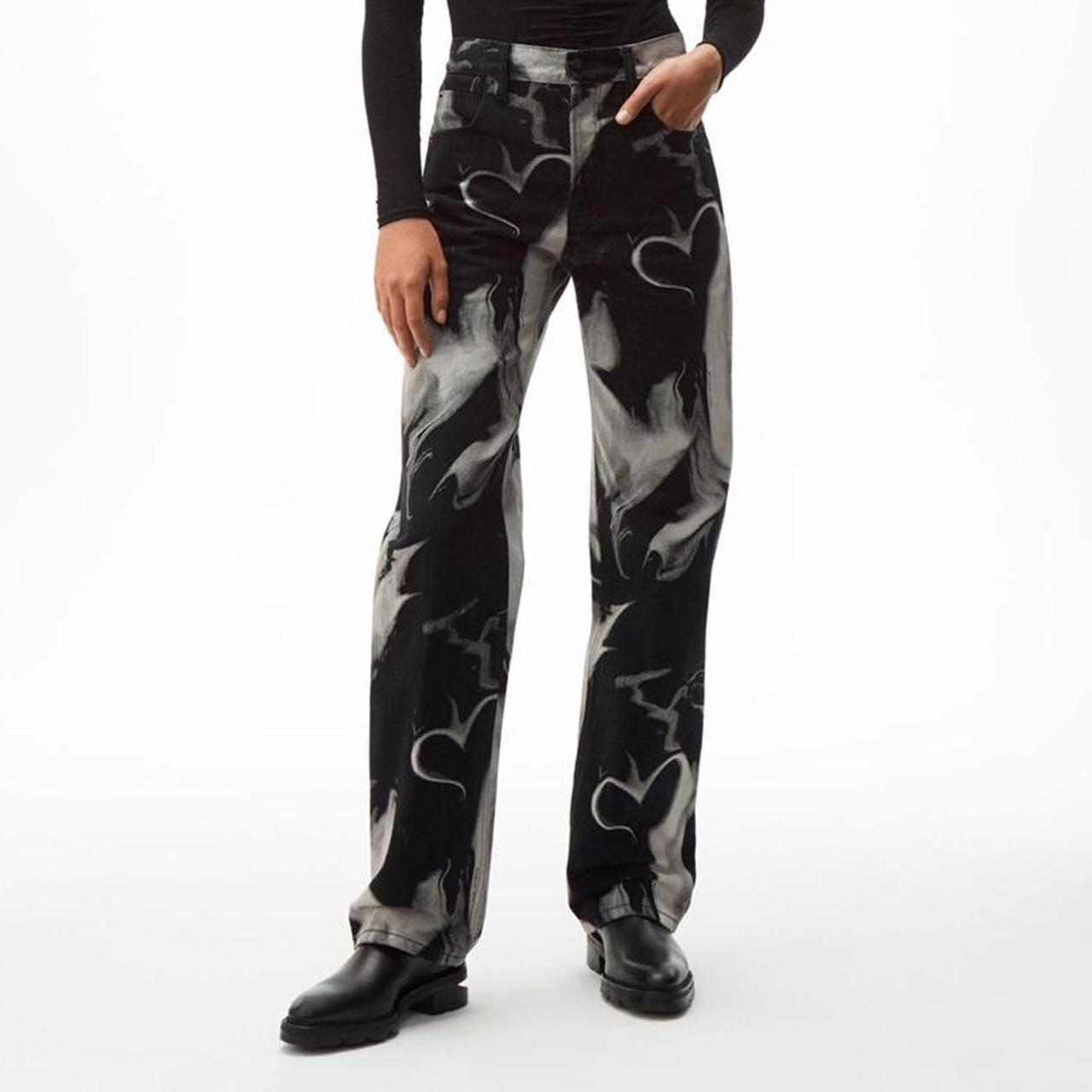 【正規品】美品 ALEXANDER WANG smoke print pants ALEXANDER WANG smoke print pants