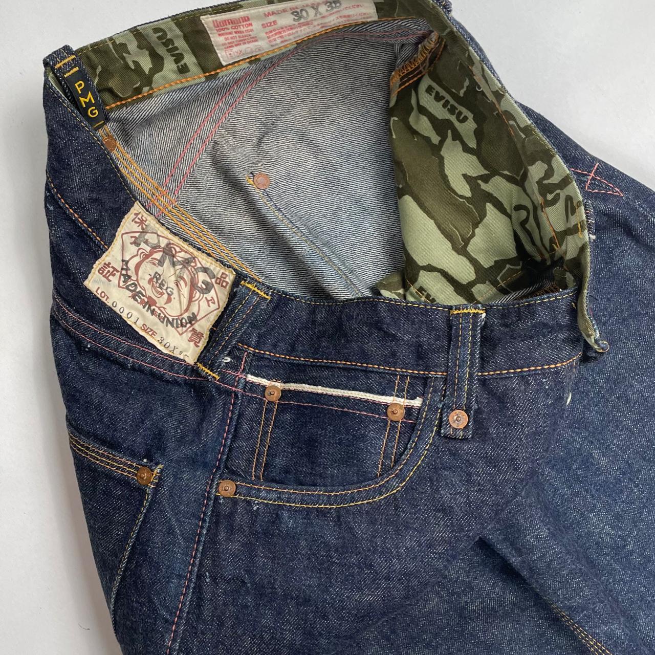 B 70 Authentic Vintage Diacock Evisu Jeans Evisu Depop 5656