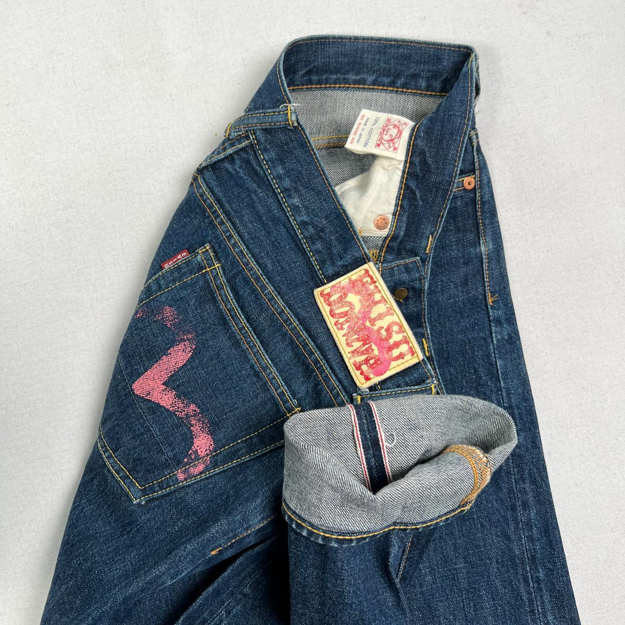 S-180 Authentic Vintage Evisu Donna Jeans Evisu... - Depop