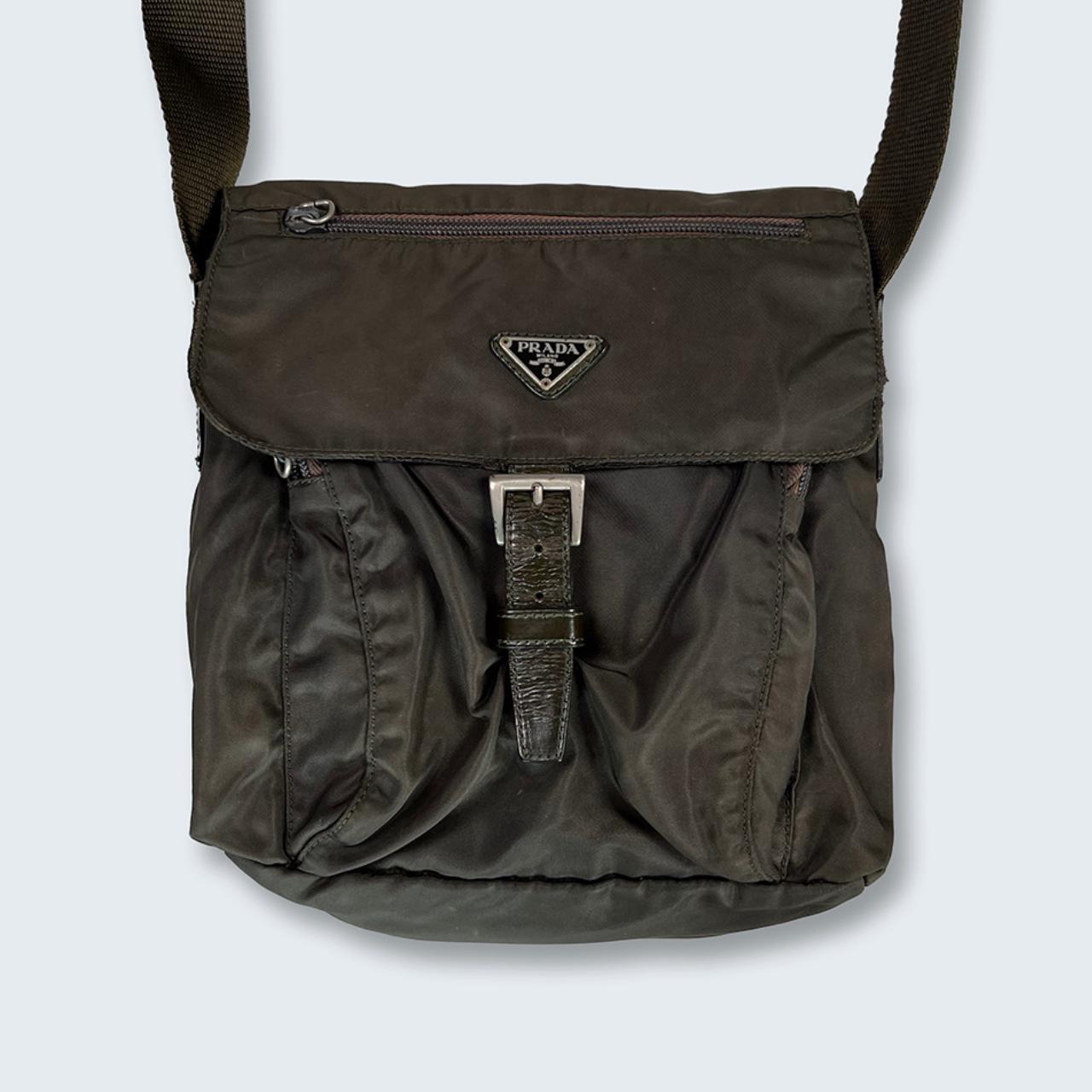 RI03 Authentic Vintage Prada Side Bag... Depop