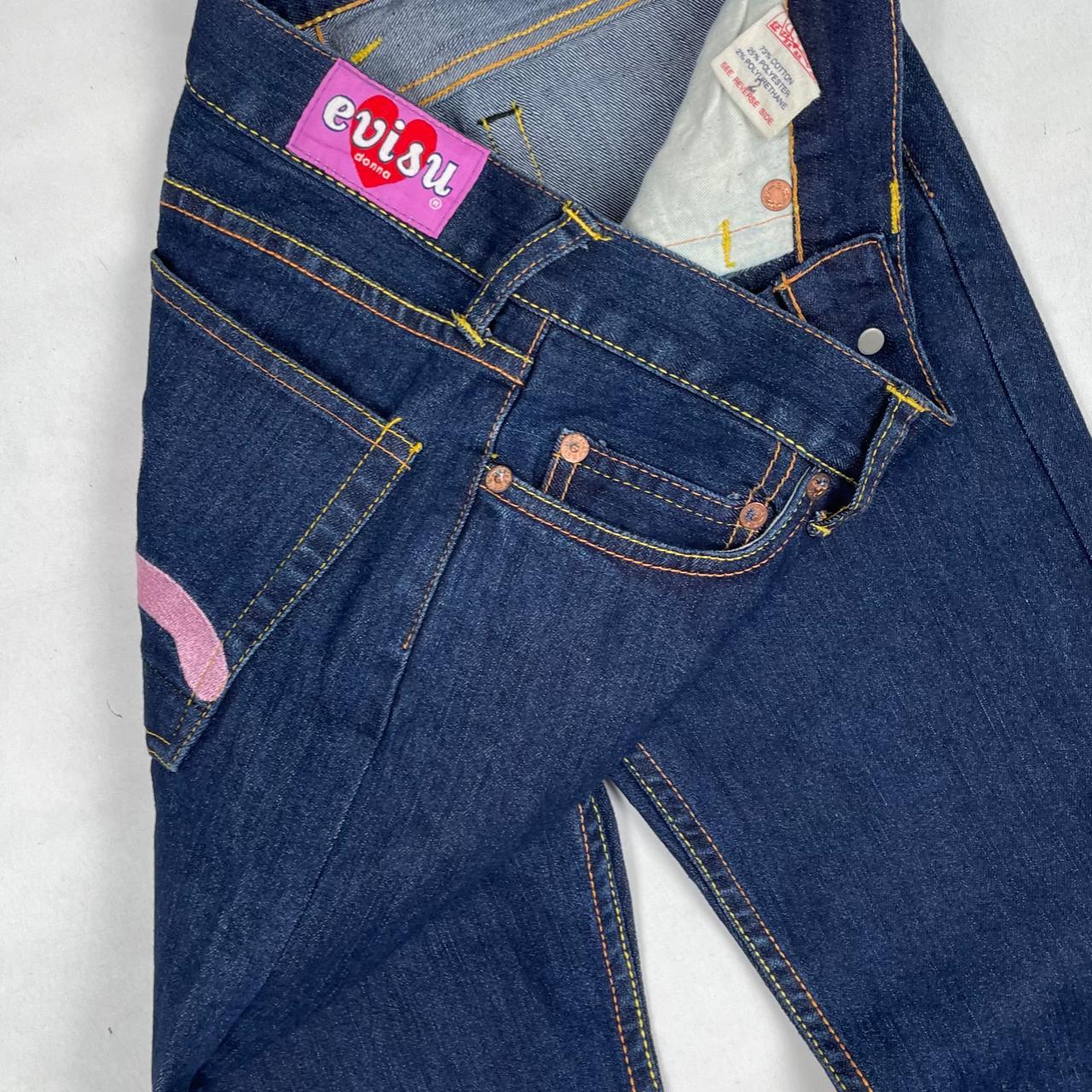 P-5 Authentic Vintage Evisu Donna Jeans Evisu... - Depop