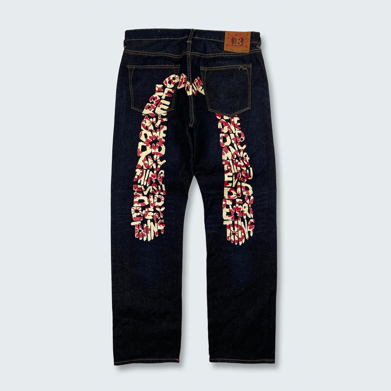 C 104 Authentic Vintage Diacock Evisu Jeans Evisu Depop 0084