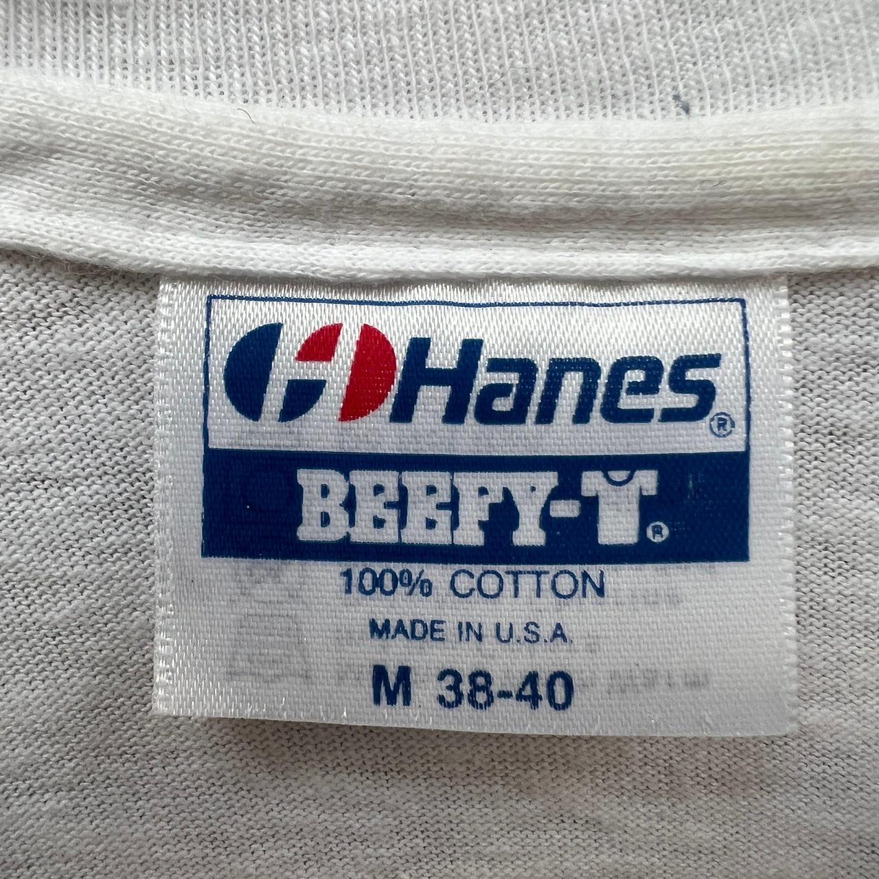 Hanes Men's White T-shirt | Depop