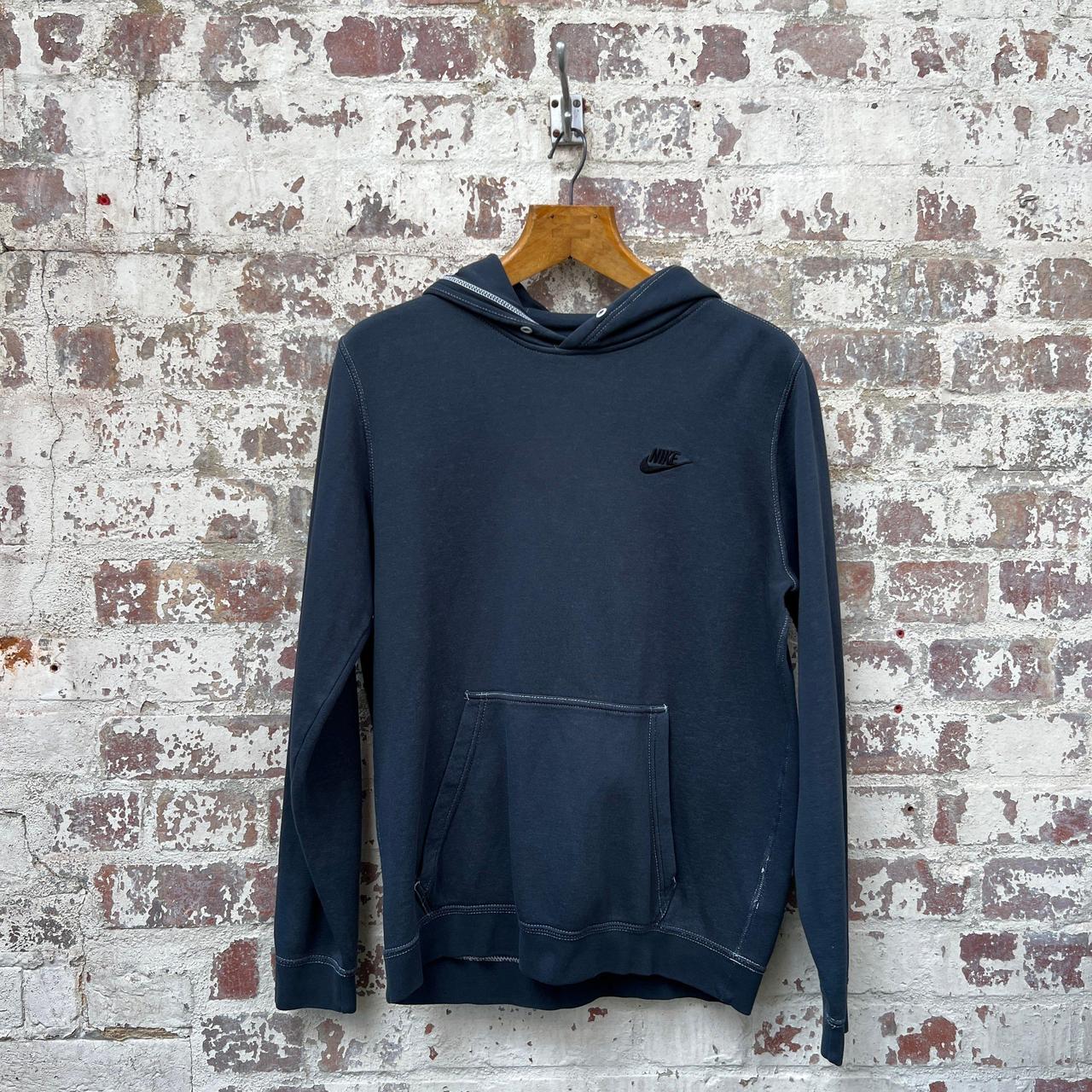 mens dark grey nike hoodie