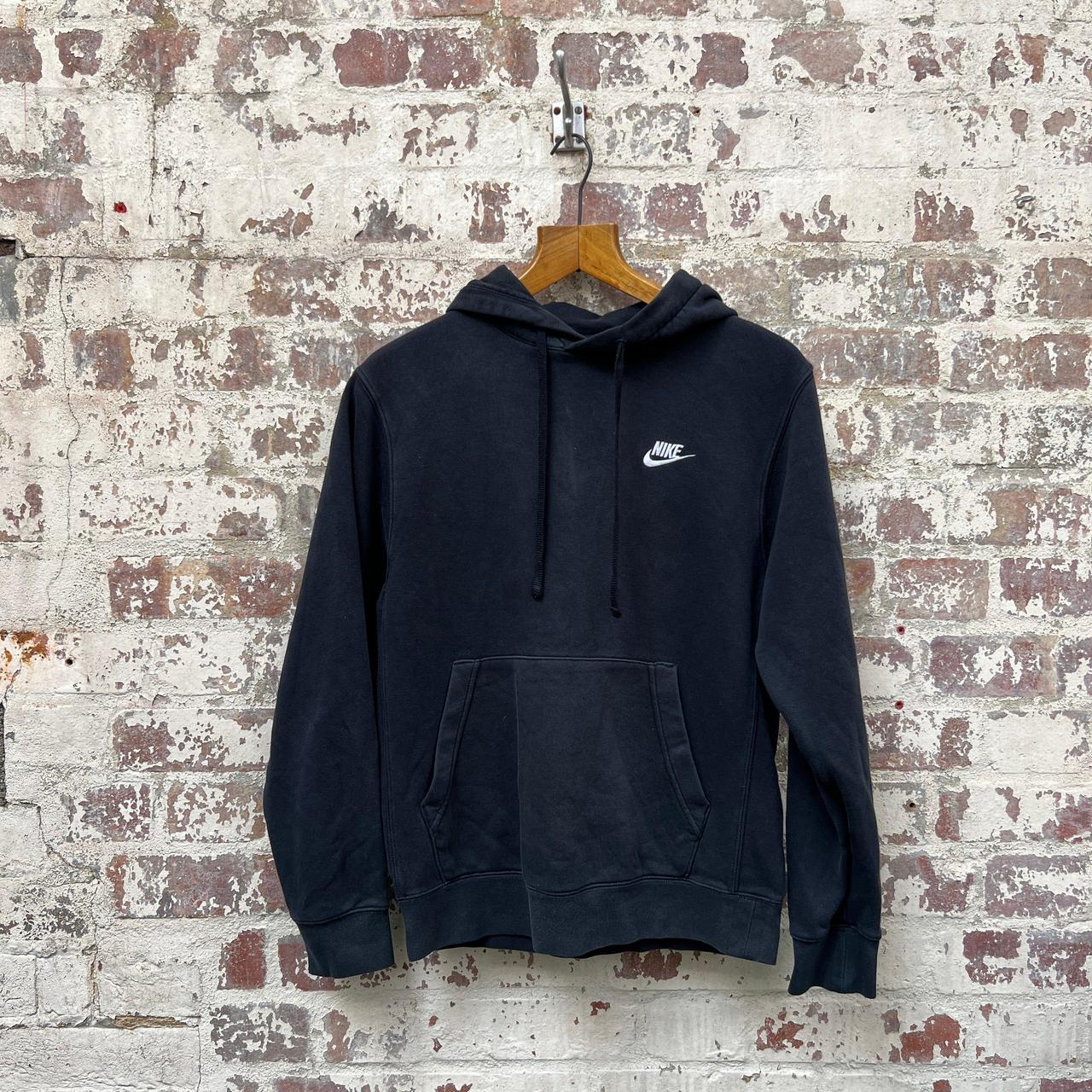 Vintage black best sale nike hoodie