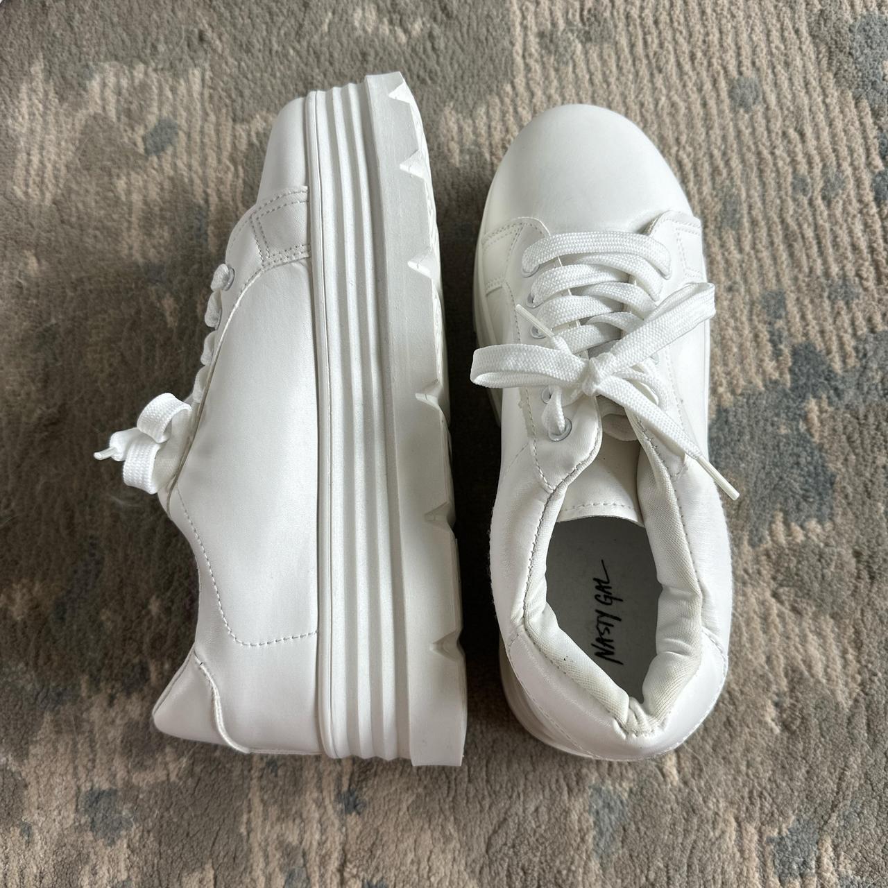 Platform sneakers nasty gal deals