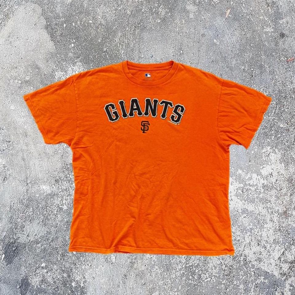 MLB Men's Shirt - Orange - XL