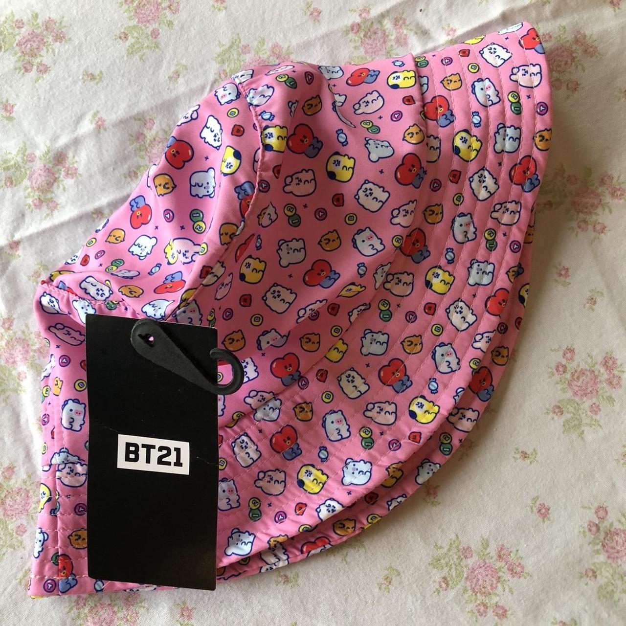 BT21 bucket hat pink, BNWT perfect condition, From