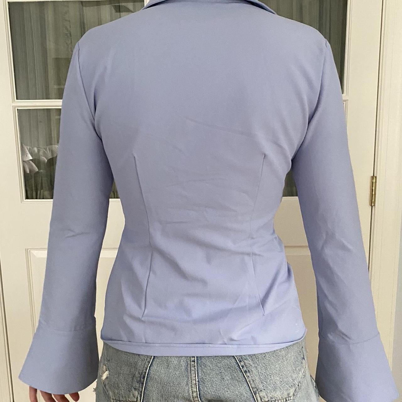 Cinq a Sept Women's Blue Blouse (3)