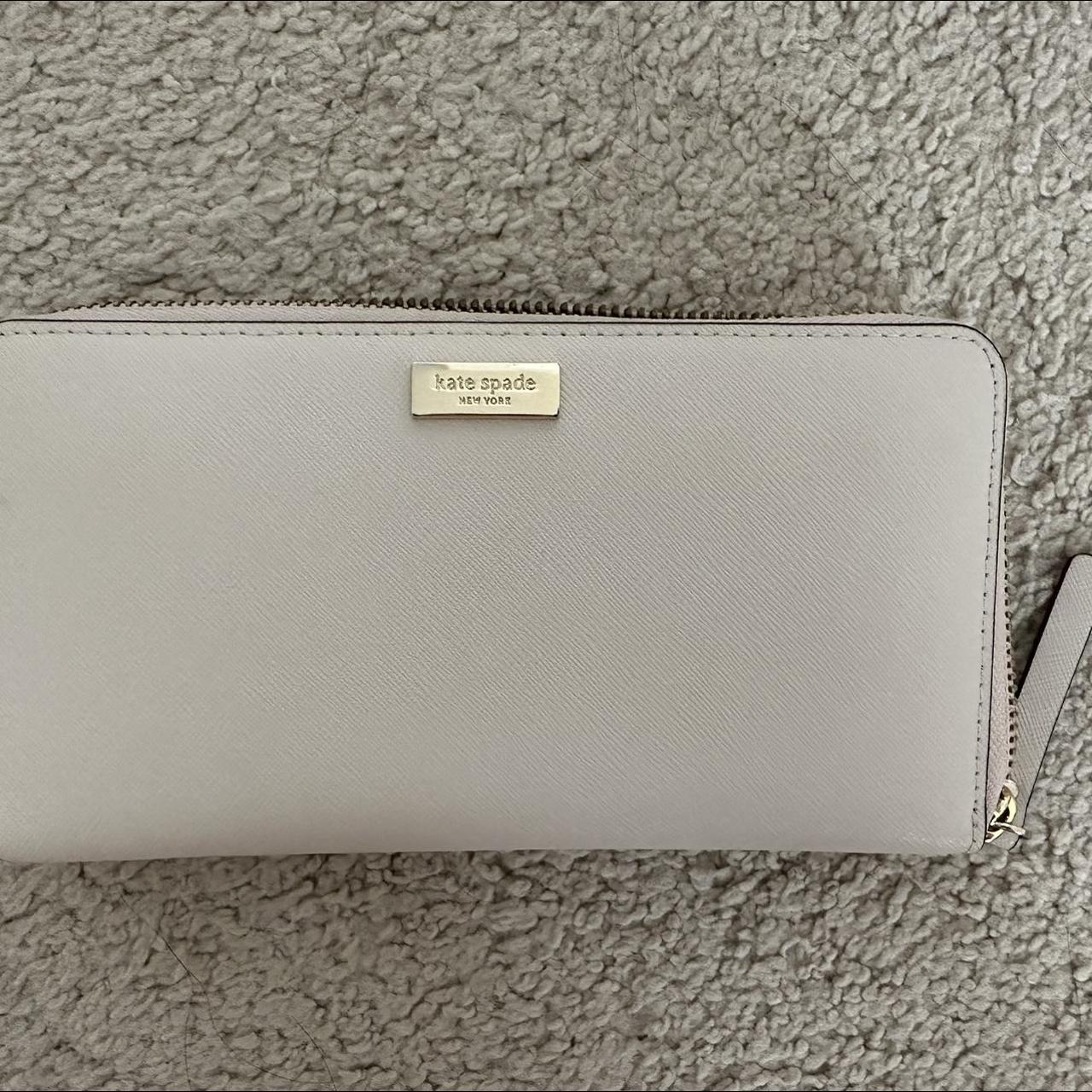 Kate Spade New York Women's Cream Wallet-purses | Depop