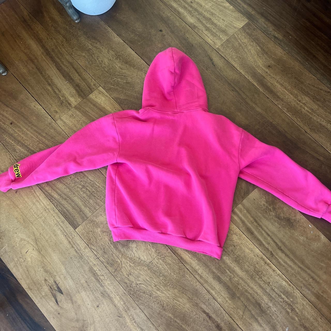 drew house mascot hoodie in hot pink size medium.