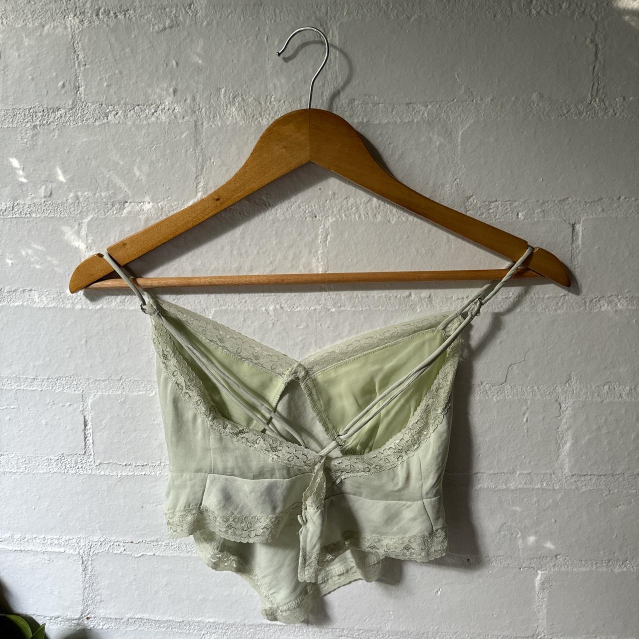 GLASSONS green top ☼ SIZE 6 • worn on size... - Depop