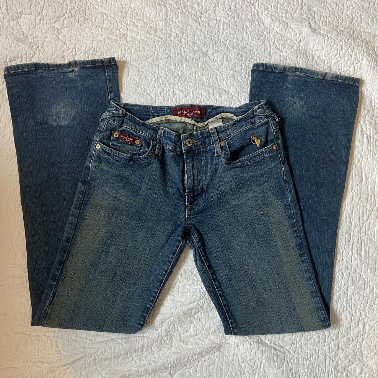 Baby Phat bootcut flare jeans flattering & sexy!... - Depop