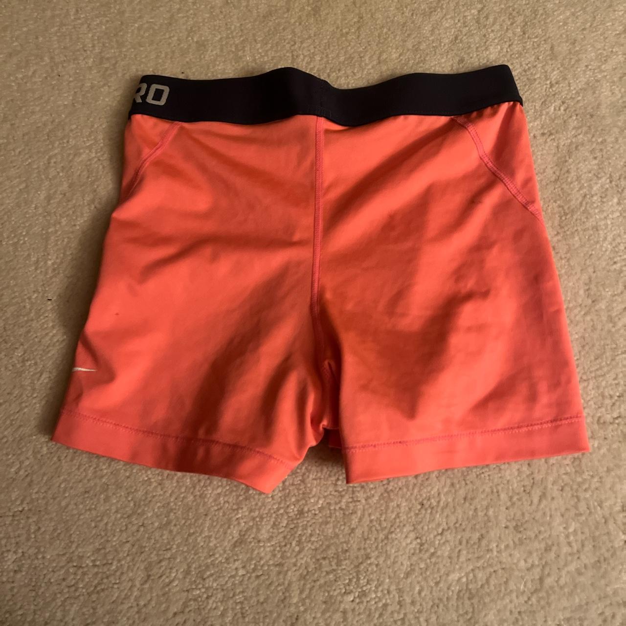 Nike Women's Orange Shorts | Depop