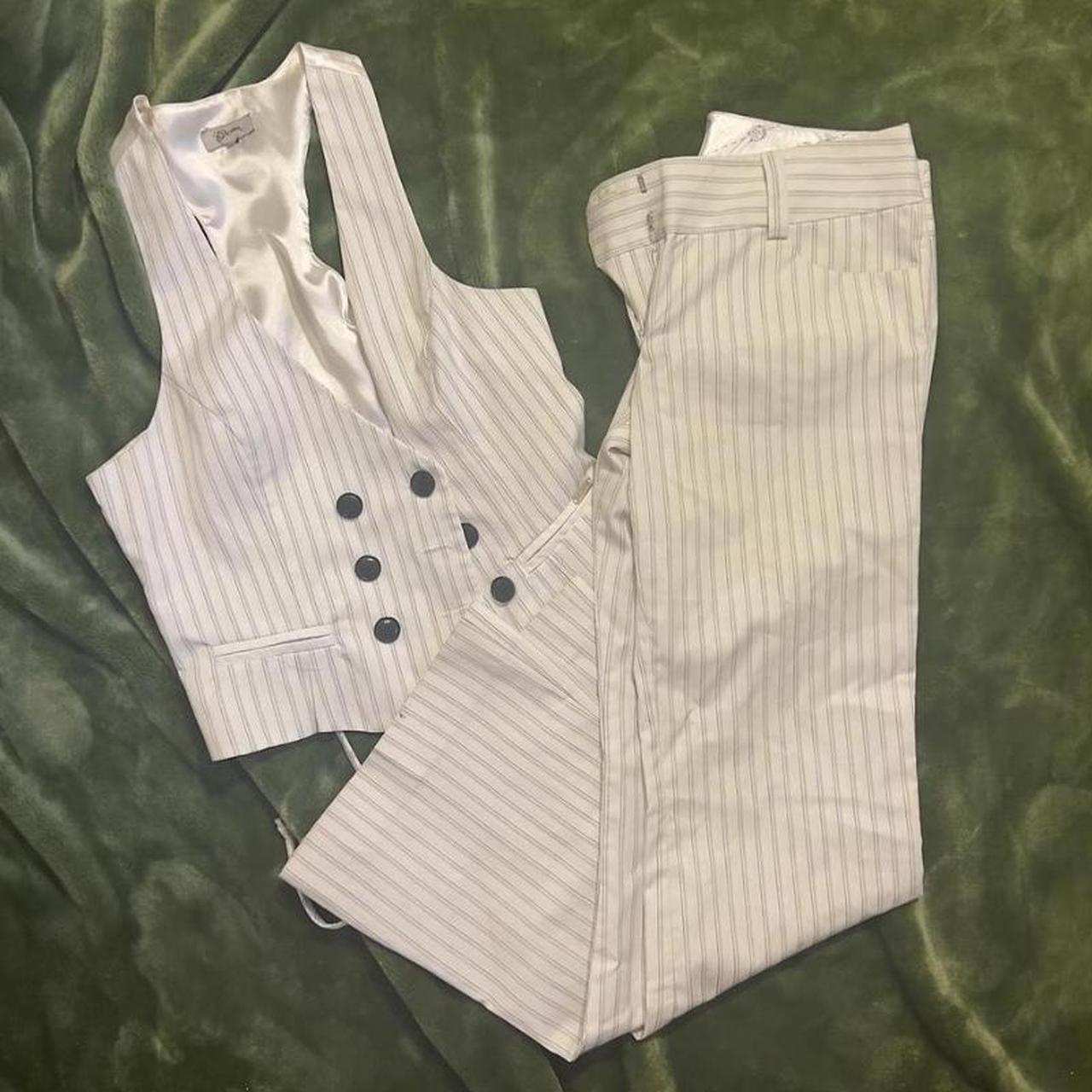 Beautiful and classy Guess vest and trousers... - Depop