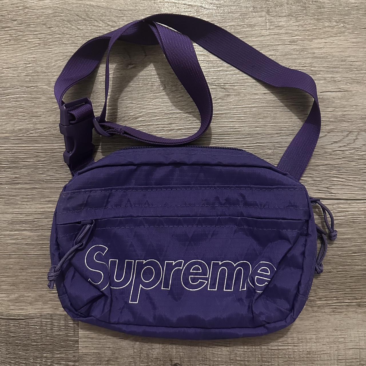 Purple Supreme Shoulder Bag Fw18 -in amazing... - Depop