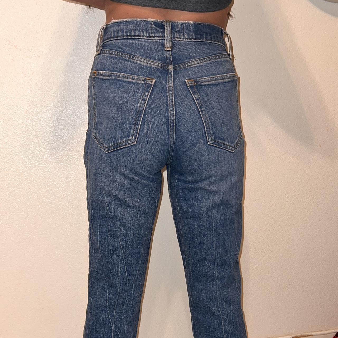 Abercrombie curve love jeans size 26, length short - Depop