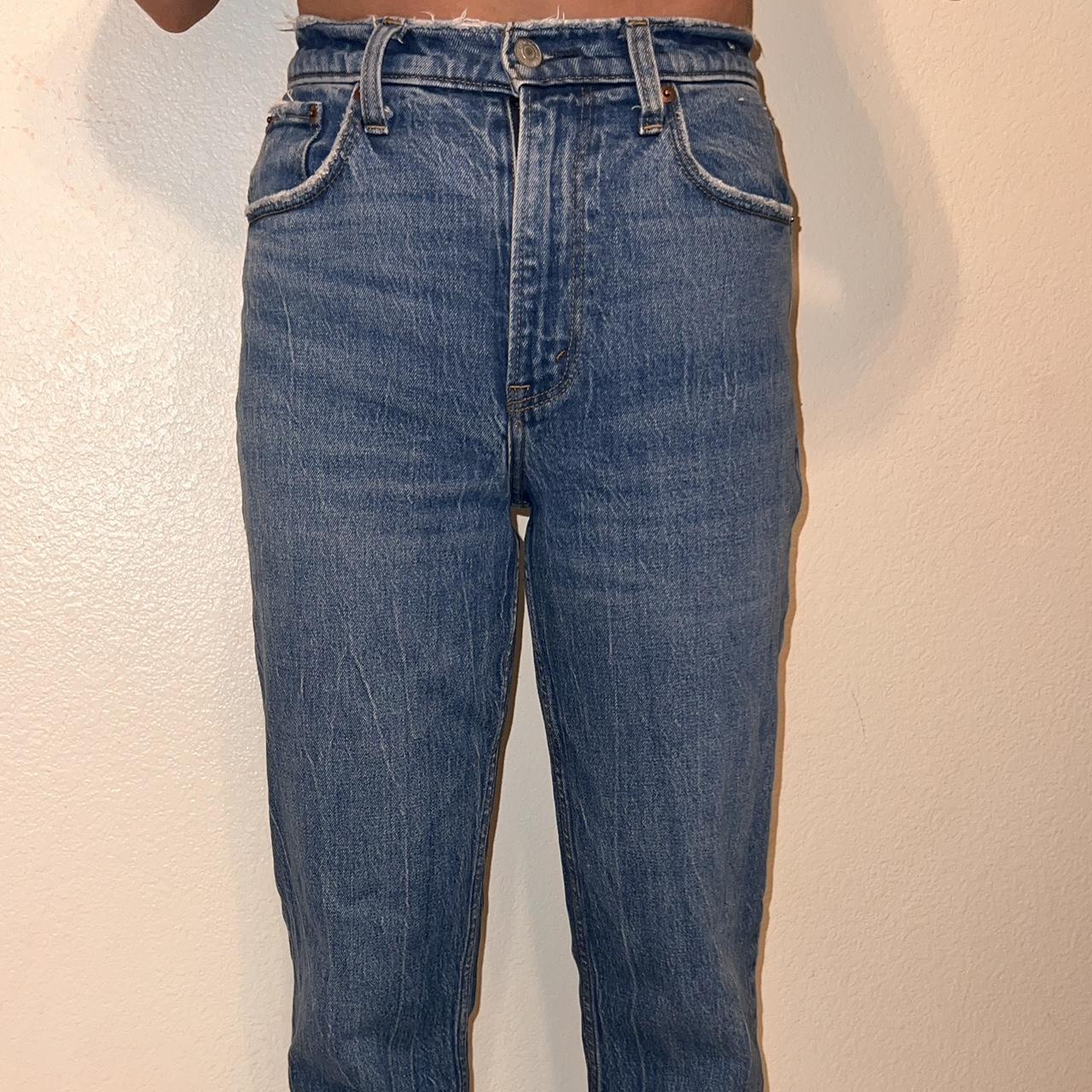 Abercrombie curve love jeans size 26, length short - Depop