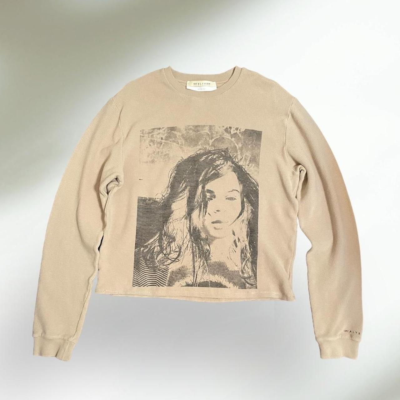 トップス ALYX 9SM FACE GRAPHIC L/S WAFFLE TEE L ALYX 9SM FACE GRAPHIC L/S WAFFLE TEE L