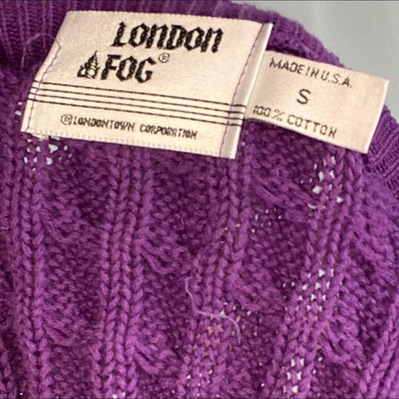 London Fog Women's Purple Jumper (3)