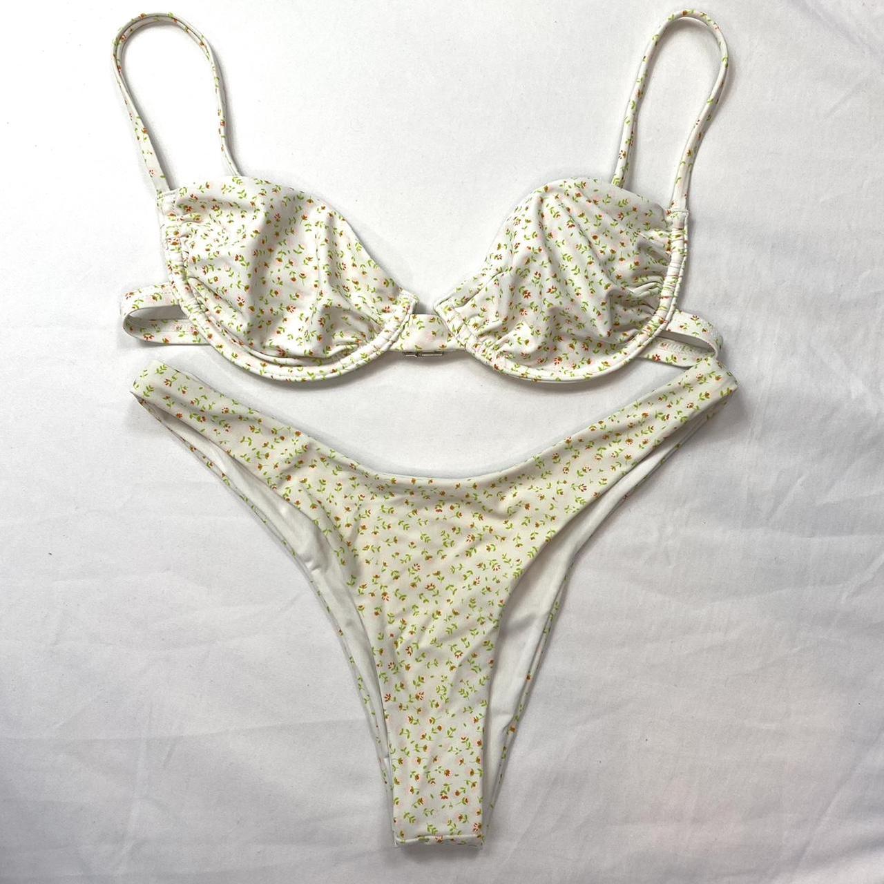Floral Underwire Bikini 💓 Brand is Glassons Marked... Depop
