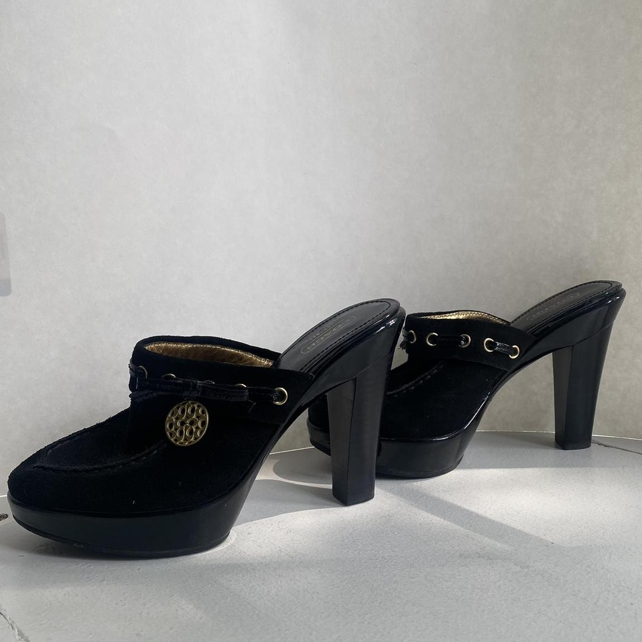 Coach sale black mules