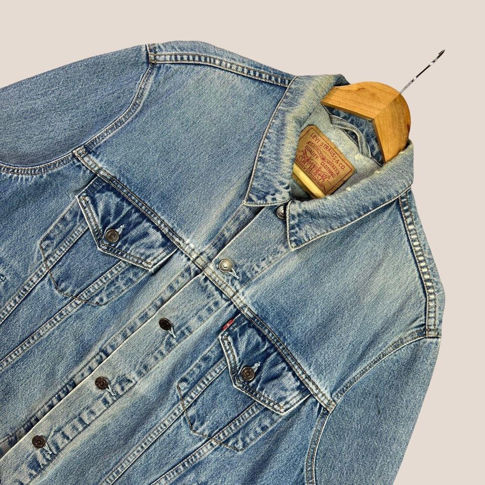 Levis Vintage Denim Jacket Levis 70503 04 Vintage Depop