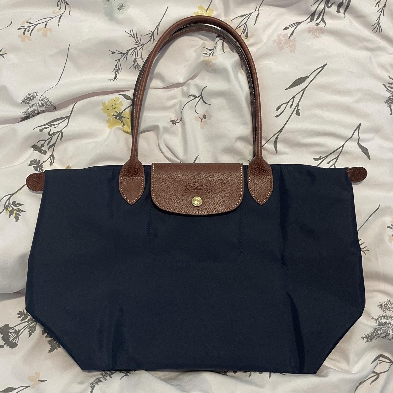 rare* Original vintage Longchamp leather bag made - Depop