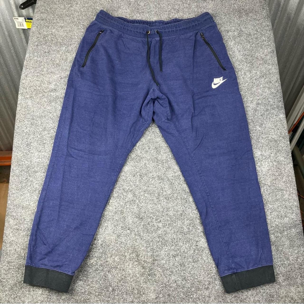 Nike Sportswear Advance AV15 Jogger Knit Blue. Depop