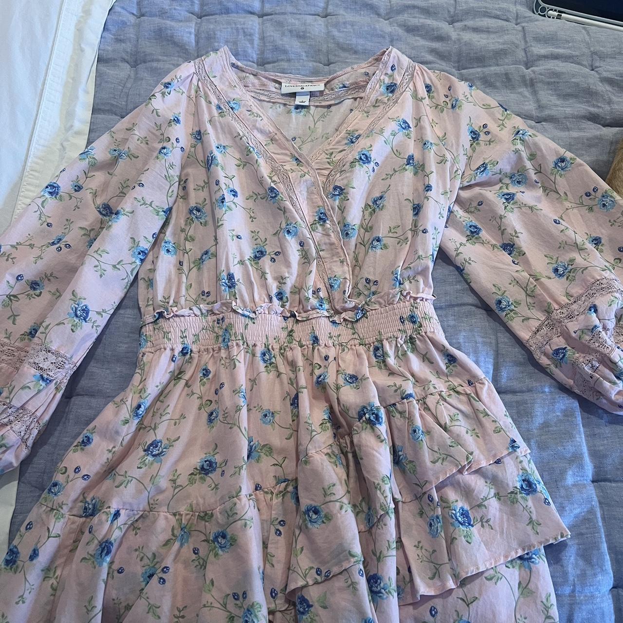 Love Shack Fancy x Target Size long sleeved dress... Depop