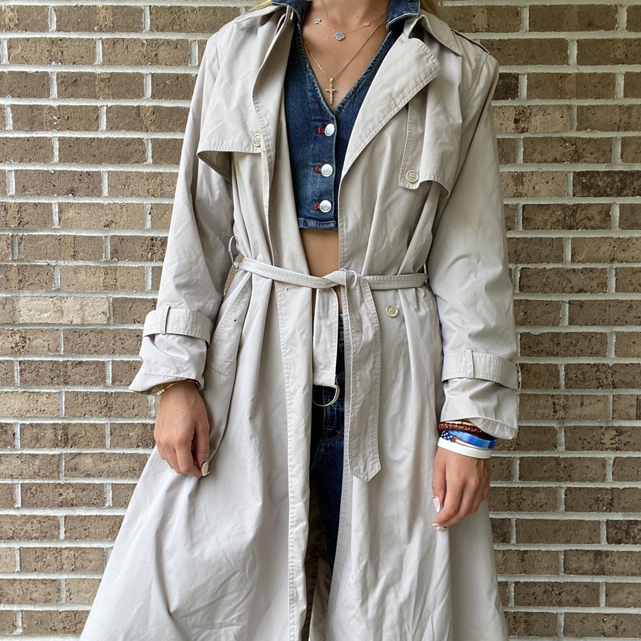 Vintage mulberry street trench coat. - Depop