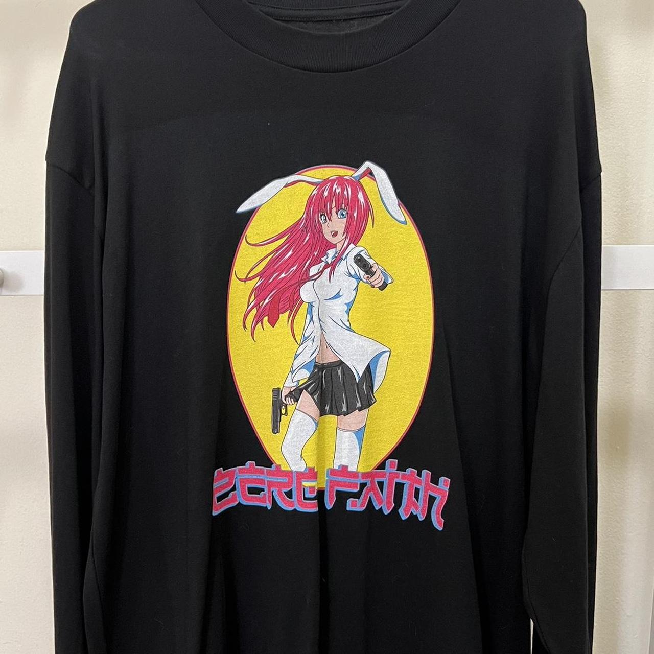 Zero Faith Anime Long-sleeve Rare No flaws, 15 only | Depop