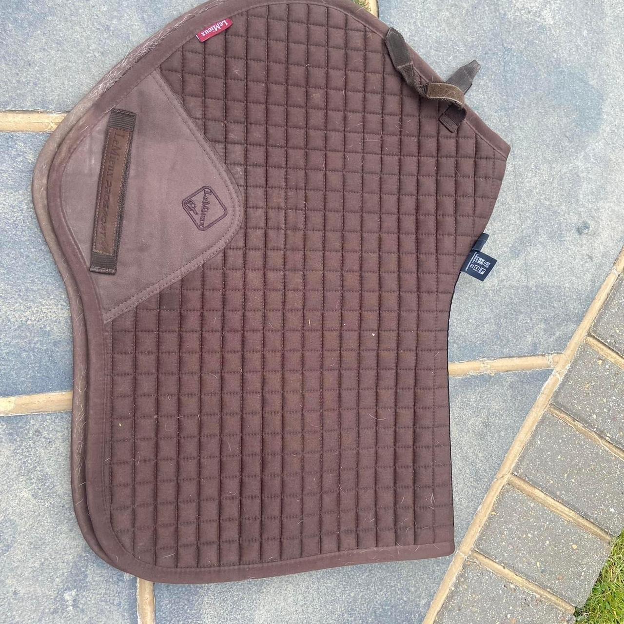 Brown Lemieux saddle pad Size M lemieux horses Depop