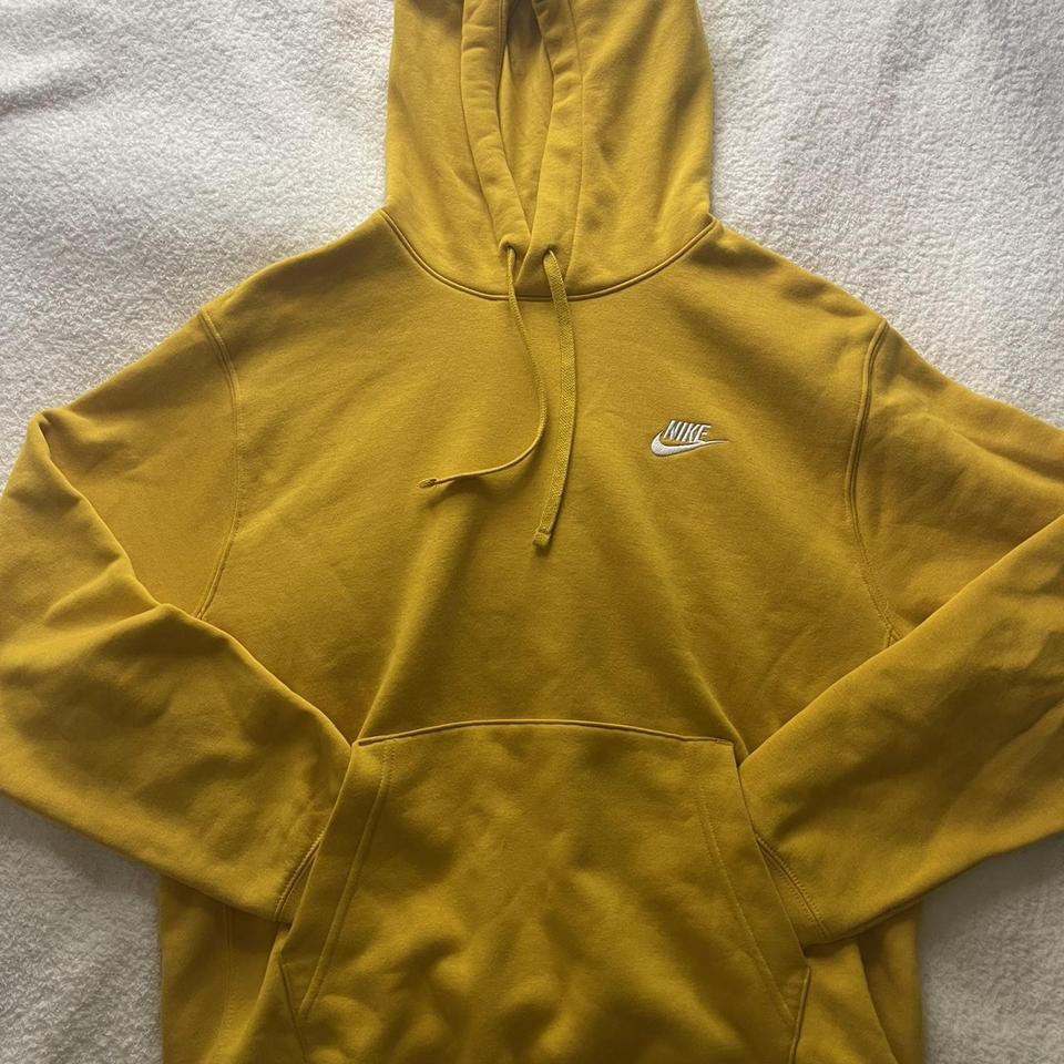 Mustard yellow nike outlet hoodie