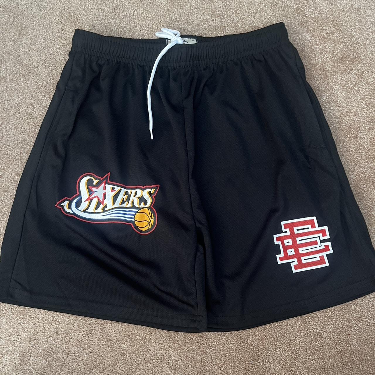 Eric emanuel shorts EE 76ers top