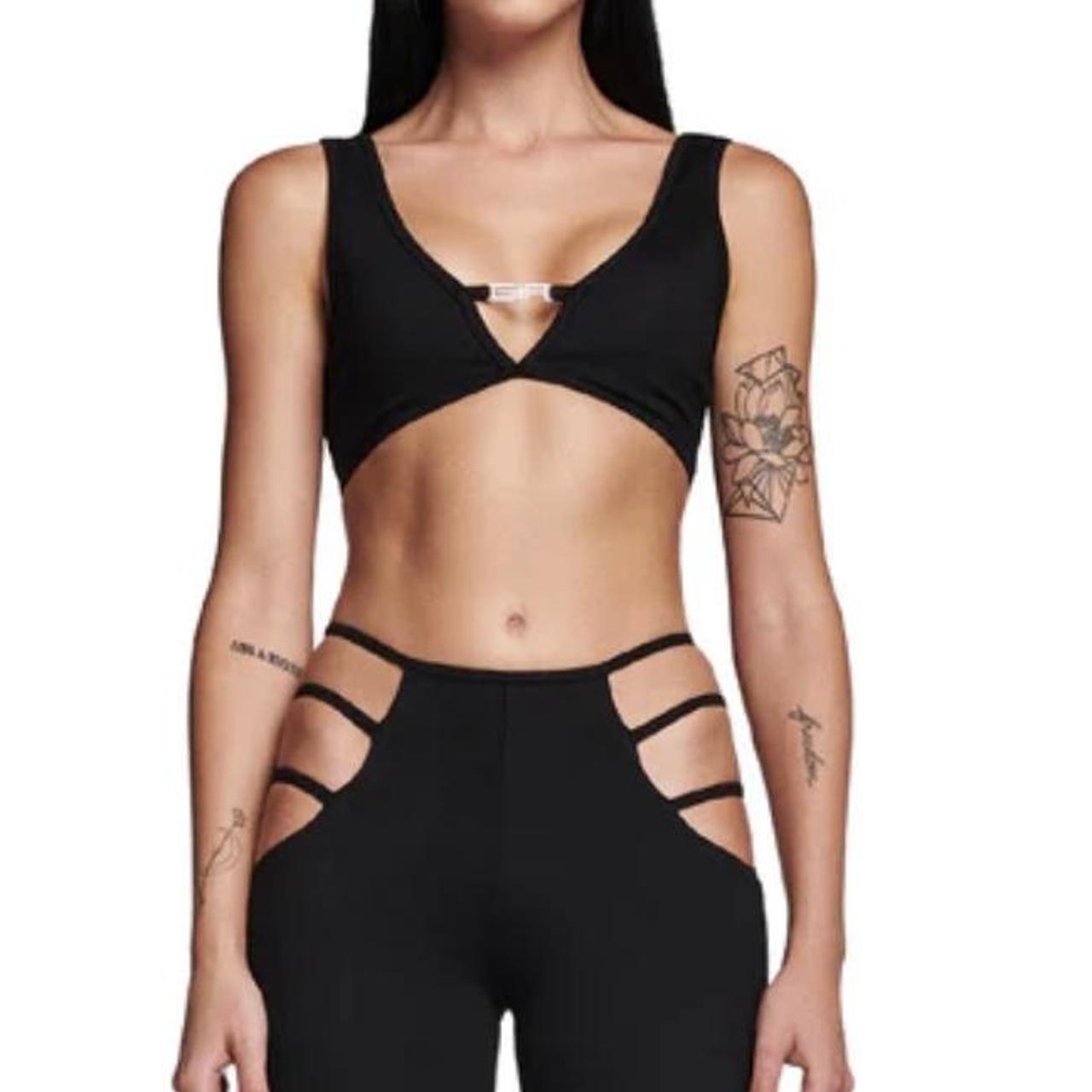 i am gia (I.AM.GIA) lucid bralet crop top size XXS... Depop