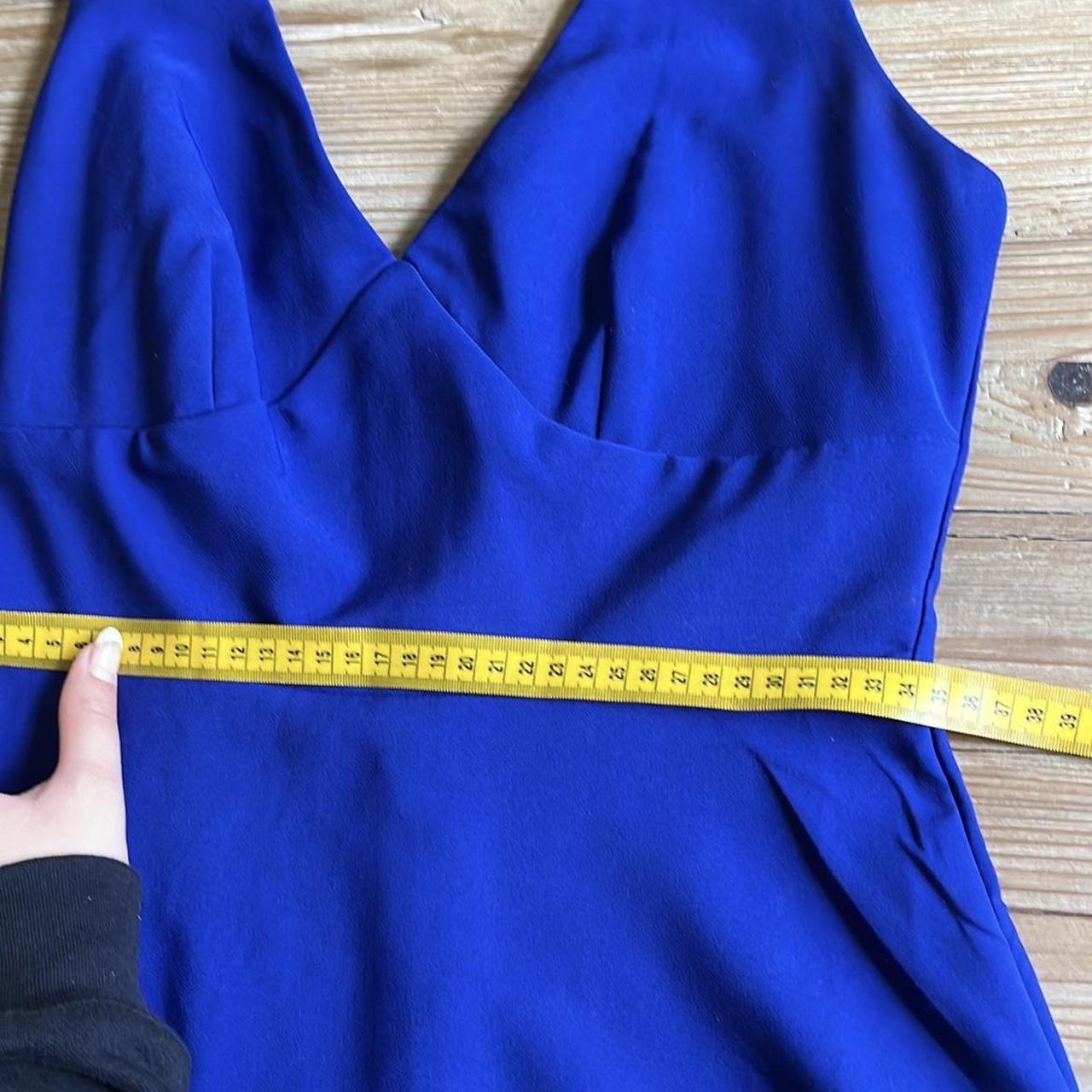 Macy's Women's Blue Dress | Depop