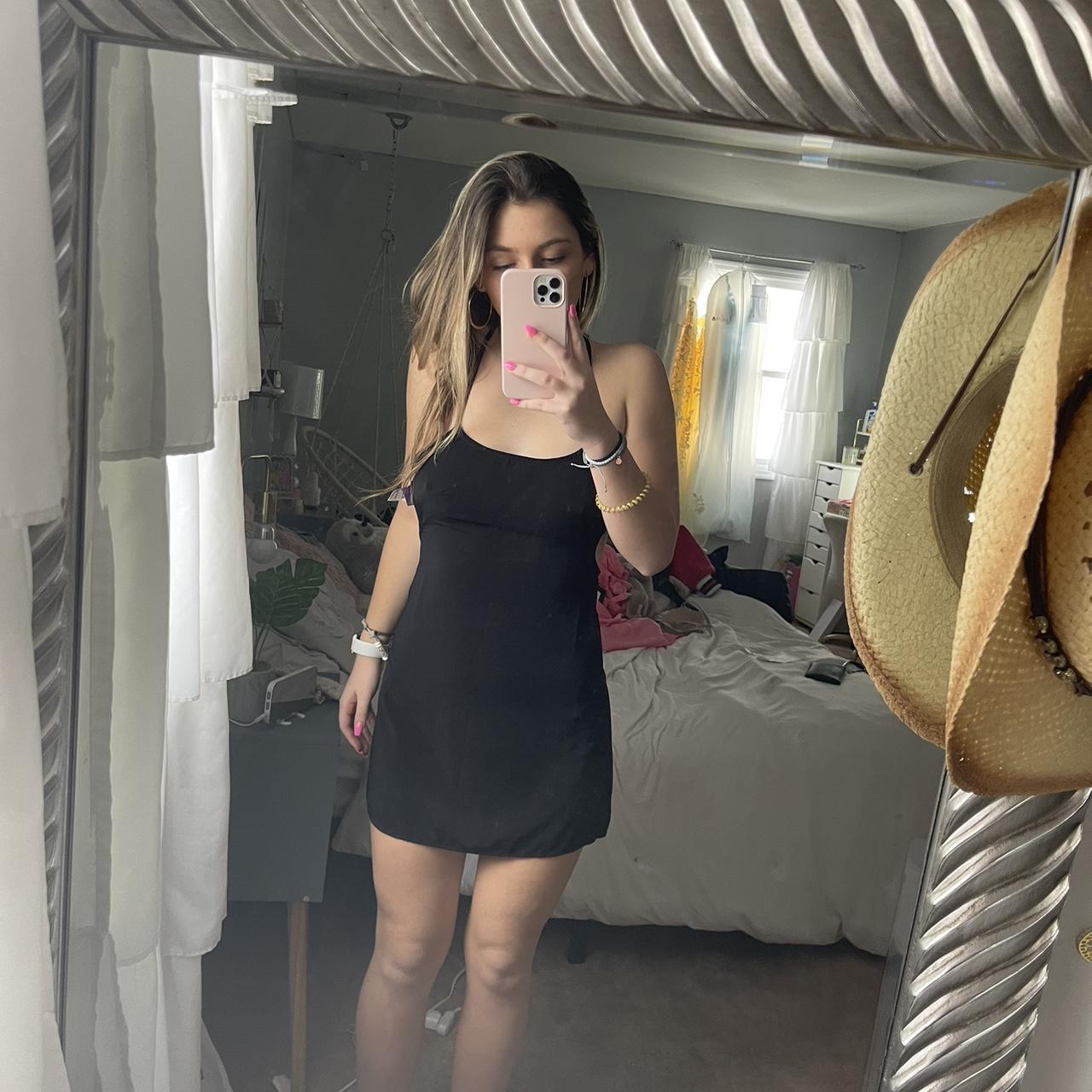 brandy black dress